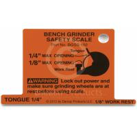 Bench Grinder Safety Scale