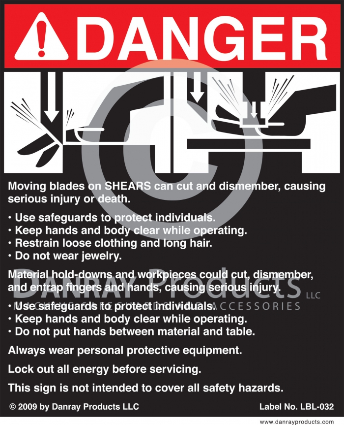 Safety Signs Danray Products