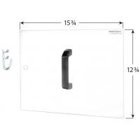 SHD-1512FP Portable Shield With 15¾" x 12¾" Flat Shield